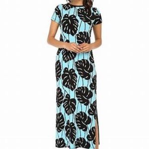 Michael Kors Tropical print Maxi dress XL